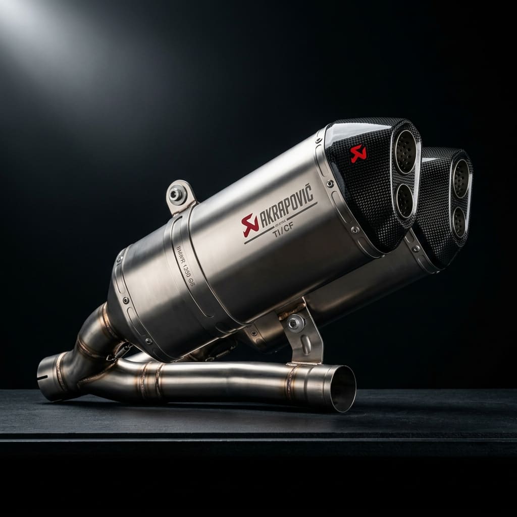 Akrapovic Slip-On Exhaust — B58